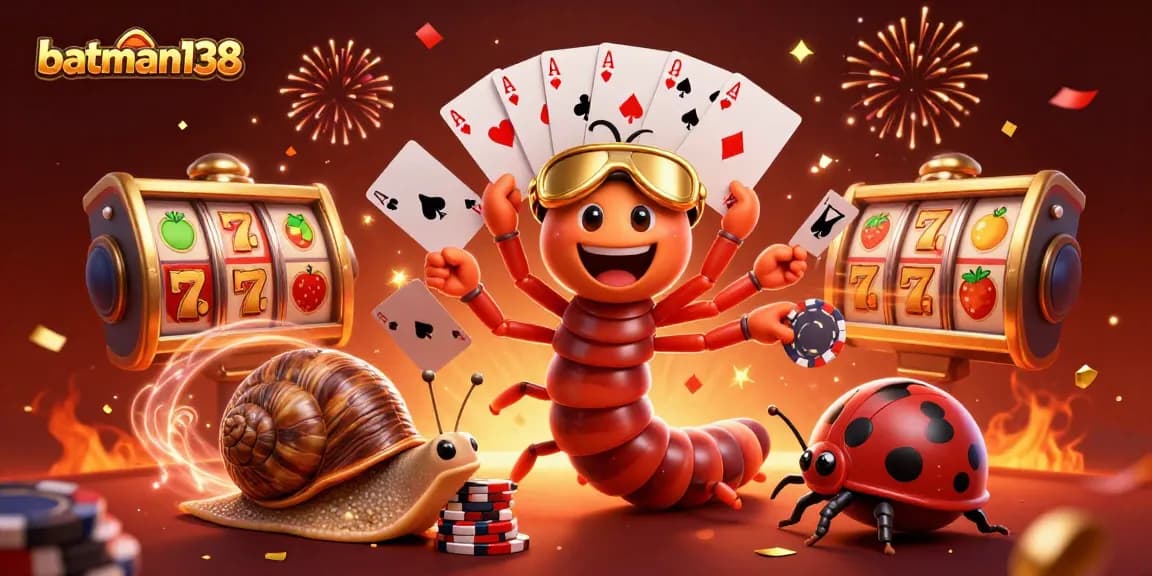 Experience batman138 gaming excitement with vibrant casino characters and dynamic slot action!
