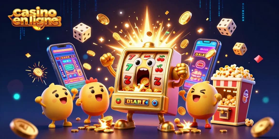 Le casino en ligne retrait rapide 2026 avec des machines à sous animées remportant un jackpot éblouissant.