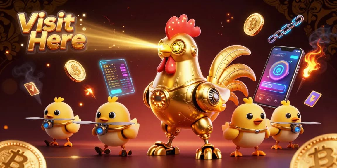 Engage with premium gaming action at Visit Here Casino, featuring vibrant 3D casino characters and elements.