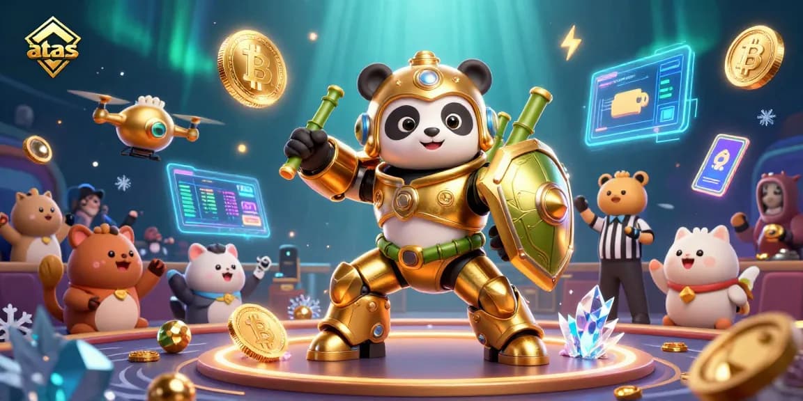 Spin to win with atas in a vibrant casino arena filled with excitement and energy.