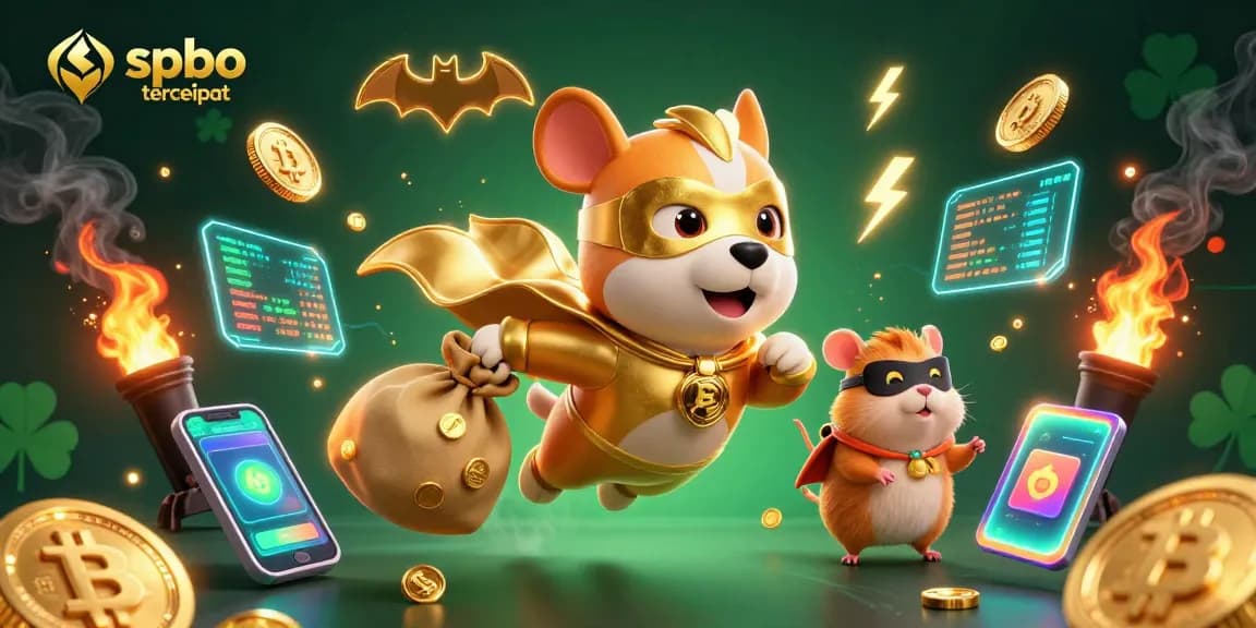 Engage in thrilling gameplay with spbo tercepat’s hero dog and crypto elements showcasing vibrant casino action.