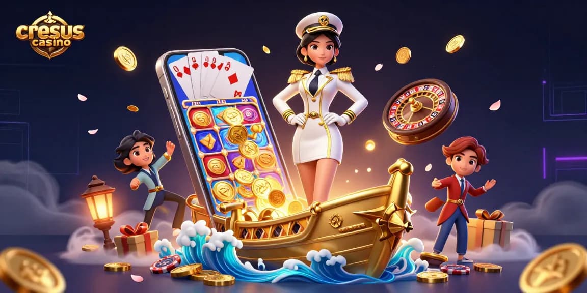 Le casino Cresus met en avant un gameplay vibrant avec une élégance inspirée de l'Asie et des éléments de jeu riches.