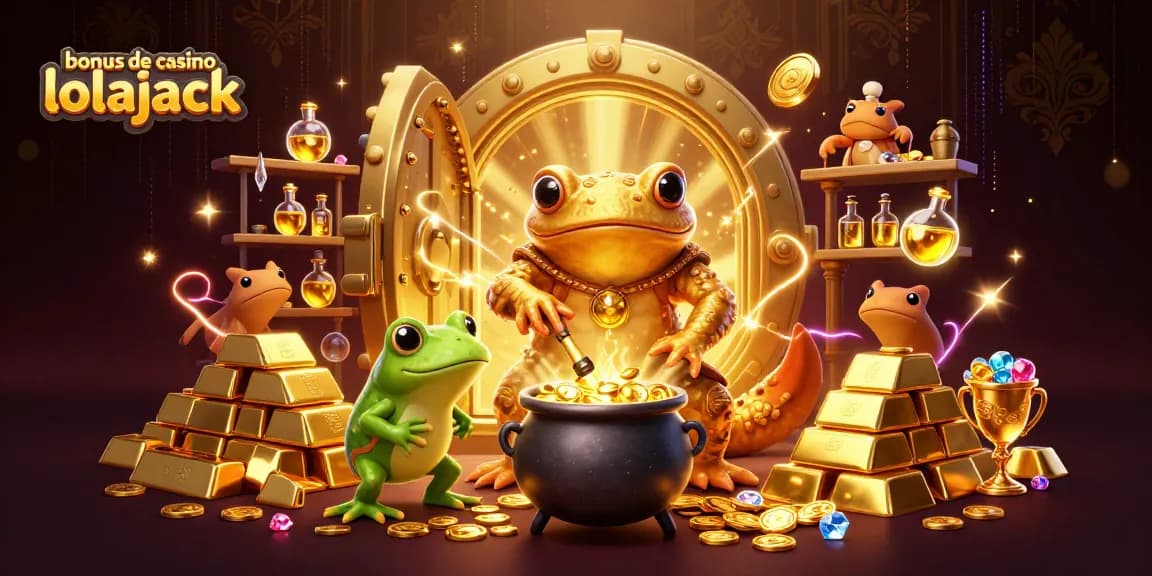 Bonus de casino lolajack : explorez les richesses d'un casino virtuel avec des personnages 3D captivants.