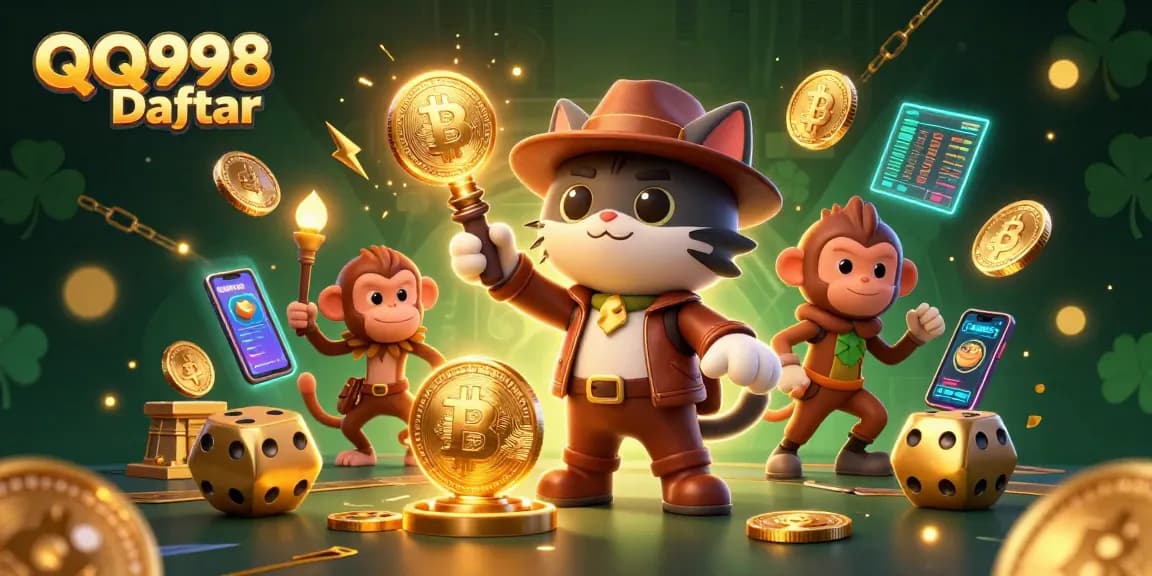 Join the action in QQ998 Daftar for thrilling casino adventures with vibrant 3D characters and dynamic gameplay.