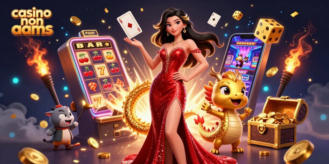 Immergiti in una miriade di emozioni nei casino non AAMS con personaggi vivaci e elementi dinamici.
