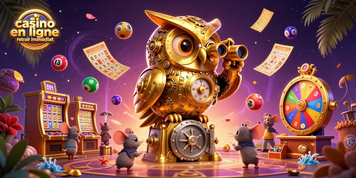 Gagnez avec le casino en ligne retrait immédiat, où des éléments animés vous plongent dans une expérience immersive.