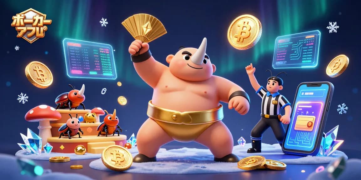 ポーカー アプリでリアルタイム対戦を楽しむイラスト、すごいトリックとエフェクトが盛りだくさん！
