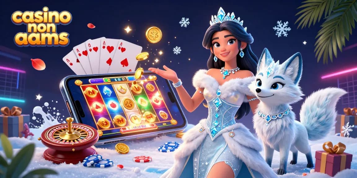 Goditi giochi emozionanti nei casino non AAMS con slot vibranti, visivi mozzafiato e monete d'oro che esplodono.
