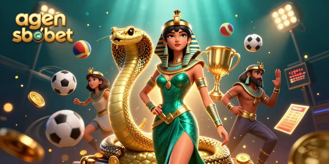 Place bets on agen sbobet with our stunning 3D illustrations of sports and gaming excitement.