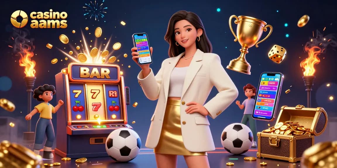 Partecipa a emozionanti giochi nei casinò non AAMS con una vivace scena di scommesse sportive in 3D, che mostra l'eccitazione.