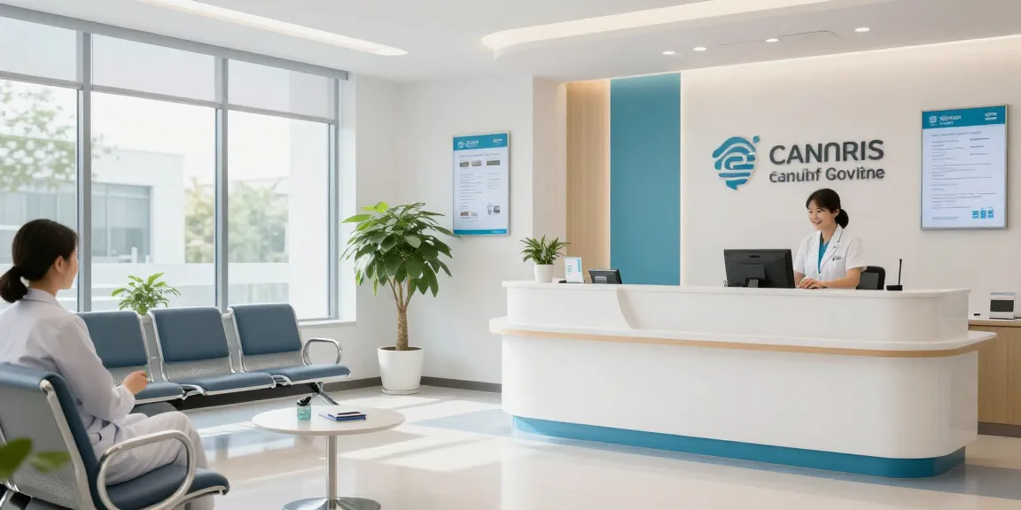 "David Hoffmeister reviews and patient care at a modern healthcare facility."