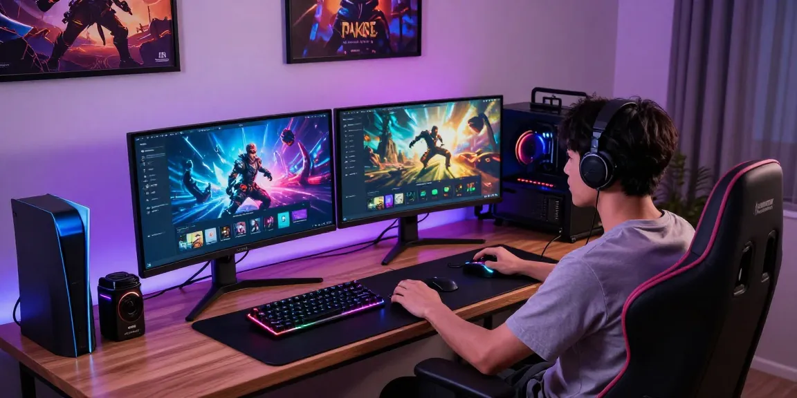 Immersive pakde4d gaming setup with vibrant visuals and engaging atmosphere