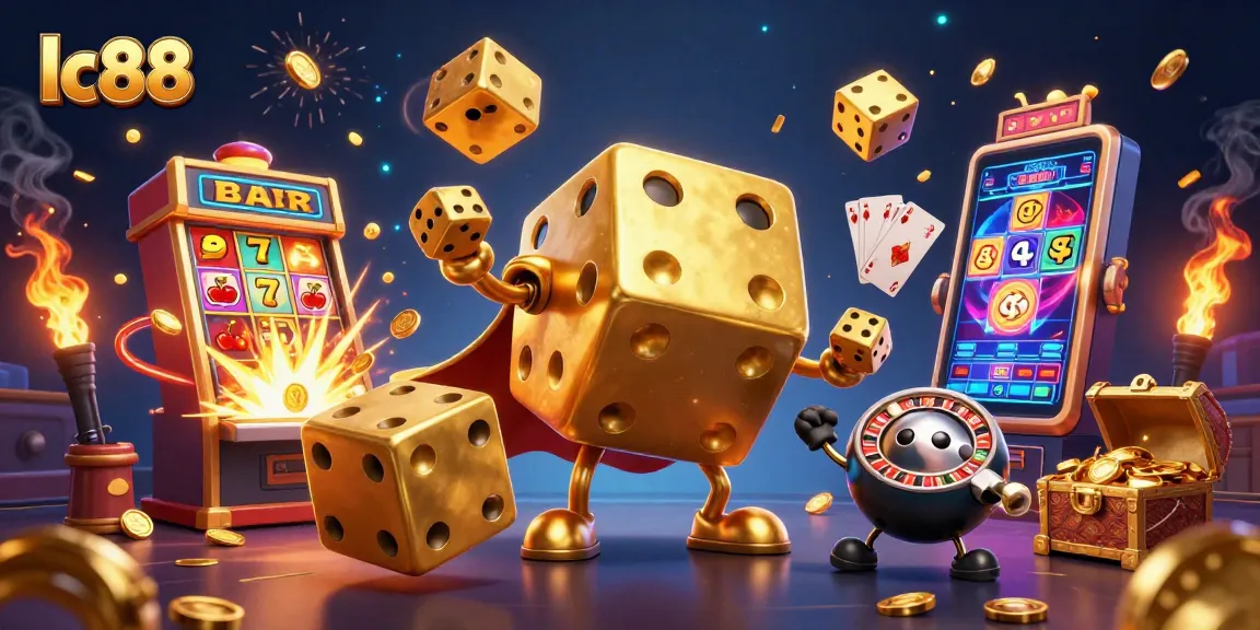 Experience excitement at lc88 with golden dice and slot machines bursting with jackpots.