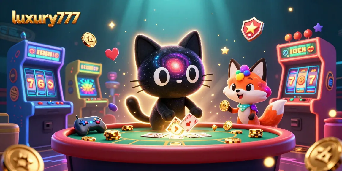 Join the excitement with luxury777 at this vibrant cosmic casino, featuring engaging game elements and stellar characters.