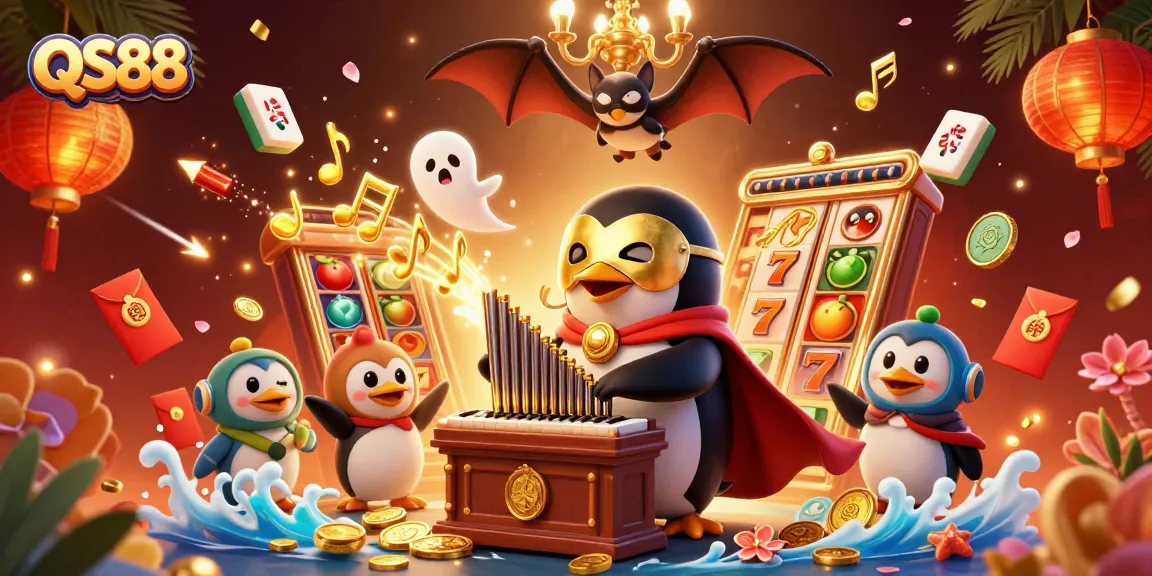 Experience the thrill of QS88 as you play vibrant slot games and chase jackpots in an engaging casino setting.