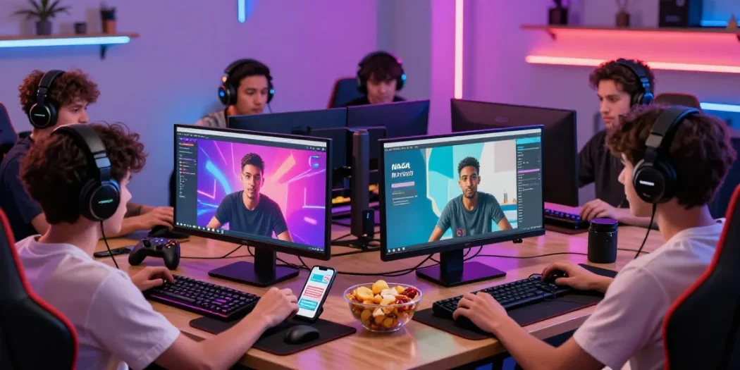 Engaged players on the NAGA2000 platform enjoying a vibrant gaming session.